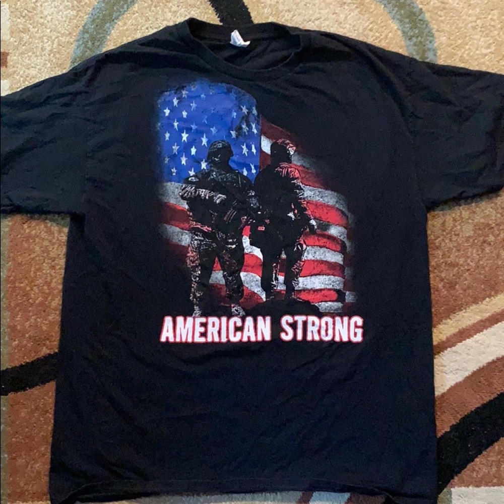American strong shirt